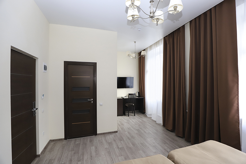 2-мест. 1-комн. ПК, площадь номера 16-23 м2, питание Люкс