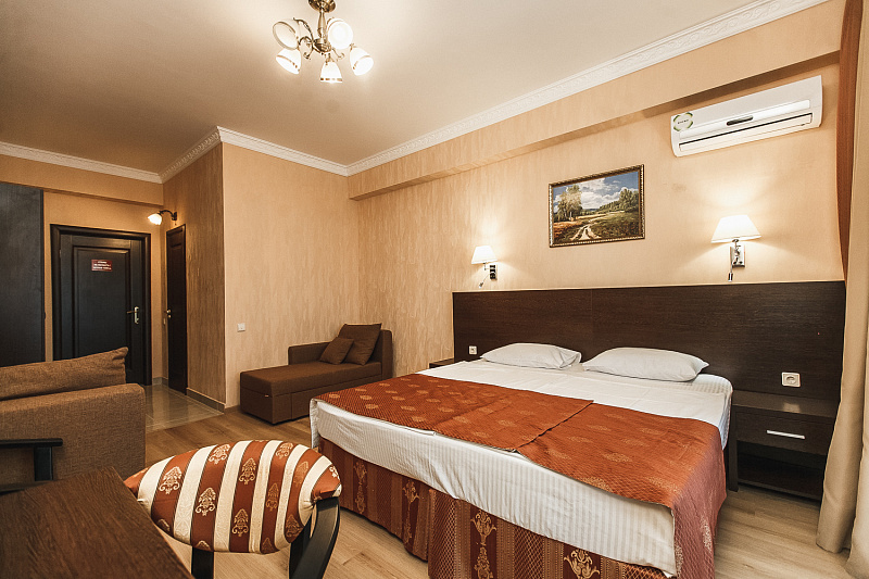 Стандарт с балконом с видом на горы