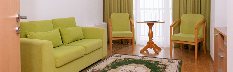 Двухместный Двухкомнатный Люкс SG (201, 212, 301, 313, 401, 413)