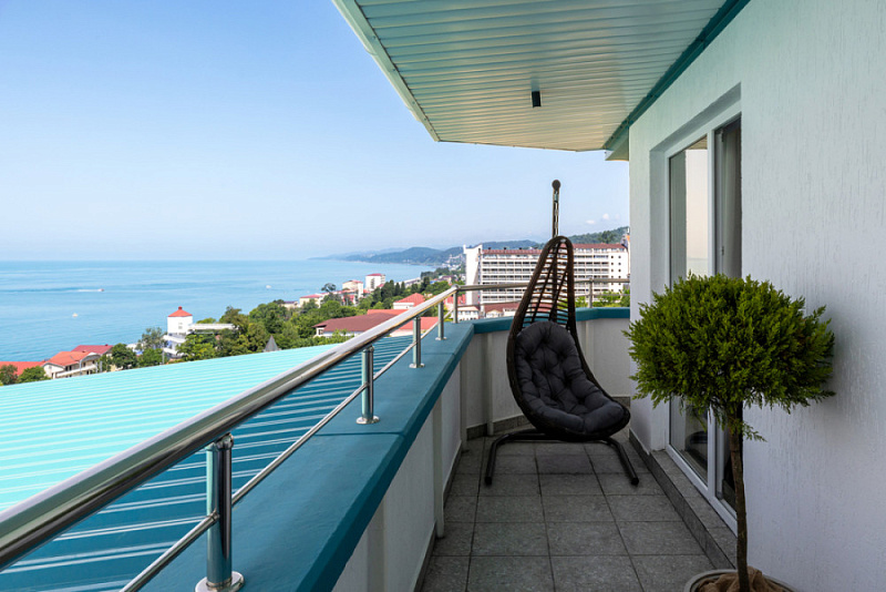 Апартаменты Двухместные трехкомнатные с кухней 