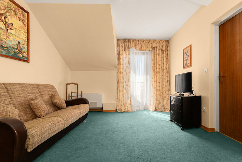 Люкс Двухкомнатный двухместный DBL с Кухней