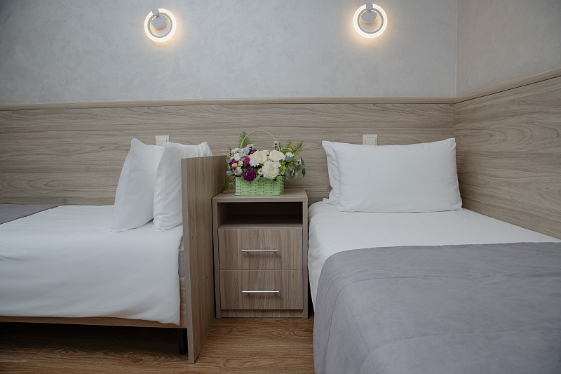 2-х местный номер 1 категории Стандарт с балконом